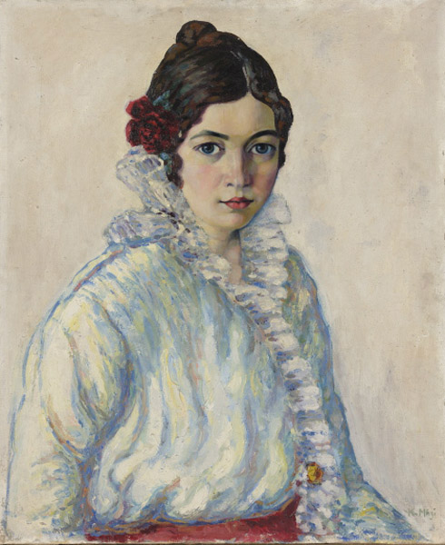 Klaara Holsti portree, , Konrad Mägi