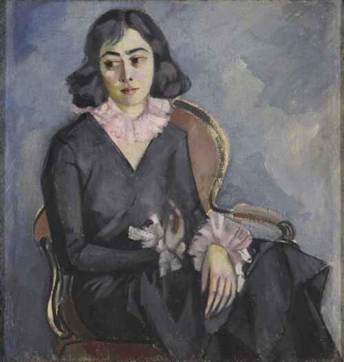 Naise portree, , Konrad Mägi