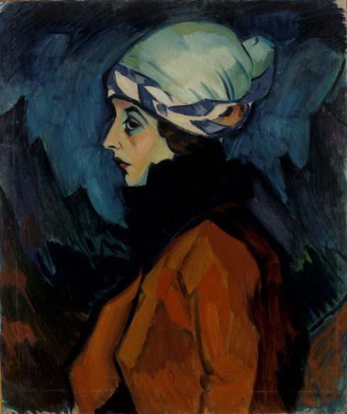 Naise portree, , Konrad Mägi
