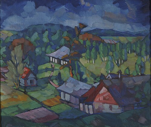 Saadjärve motiiv, 1923, Konrad Mägi