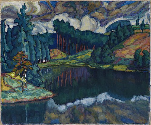 Kasaritsa järv, 1915, Konrad Mägi