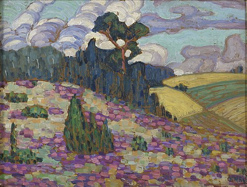 Maastik, 1915, Konrad Mägi