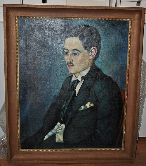 Maal. Bronislav Orlovski, 1917, Konrad Mägi
