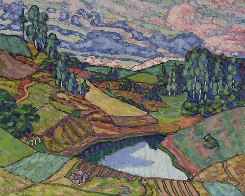 Kasaritsa maastik, 1916, Konrad Mägi