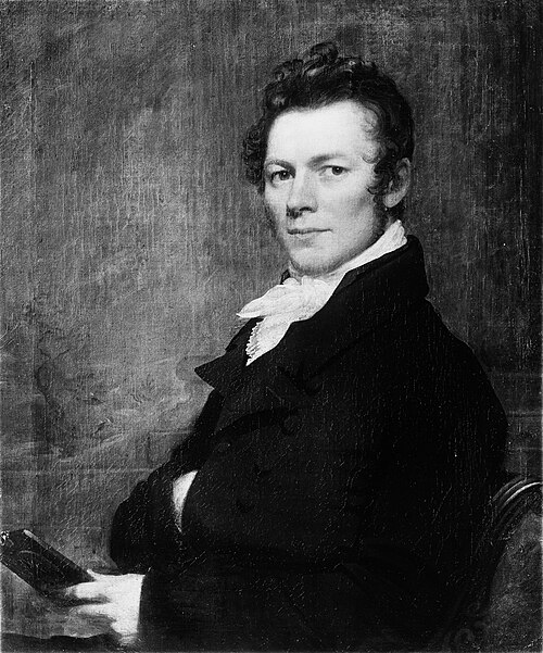 Portrait of a Man, 1820, Samuel Lovett Waldo