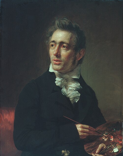 Self-portrait, 1815, Samuel Lovett Waldo