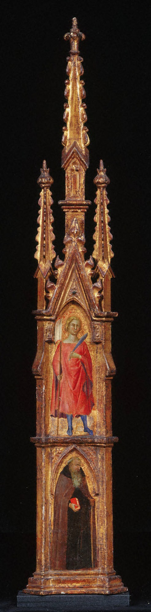 Saints Anthony Abbot and Ansano, , Andrea di Bartolo