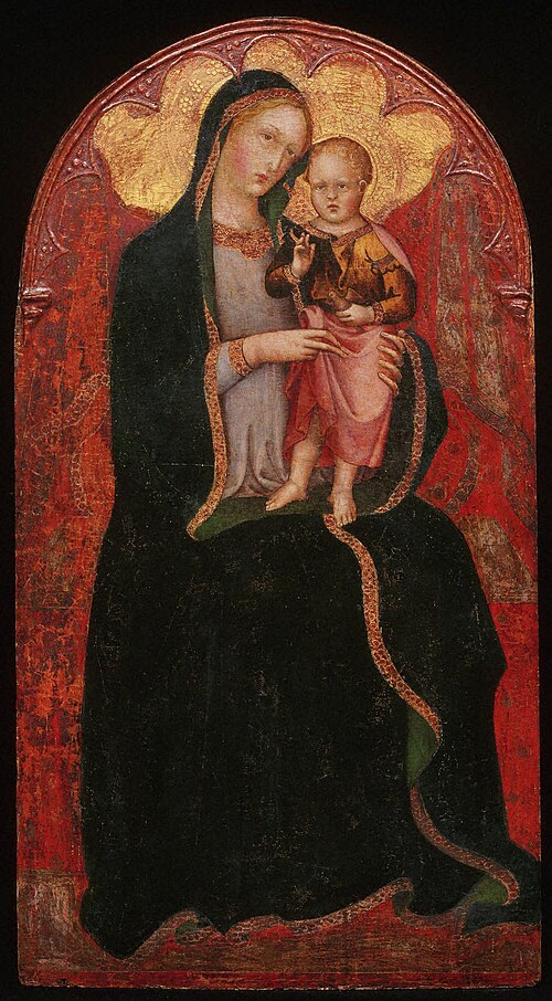 Vierge à l'Enfant, 1415, Andrea di Bartolo