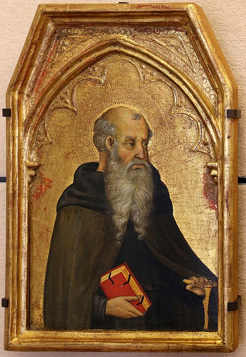 Saint Antoine abbé, 1450, Andrea di Bartolo