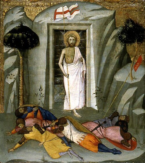 The Resurrection., 1400, Andrea di Bartolo