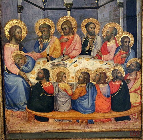 La Cène, 1420, Andrea di Bartolo