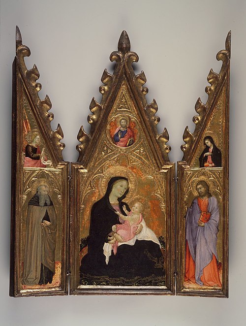 Vierge d'humilité, 1410, Andrea di Bartolo