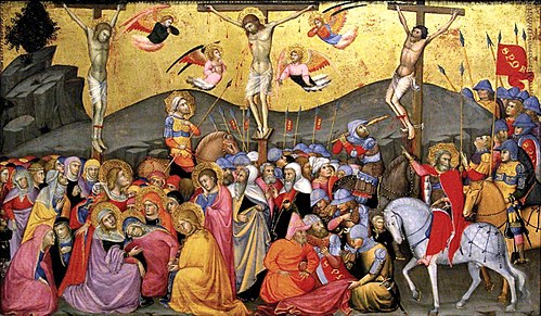 Crucifixion, 1400, Andrea di Bartolo