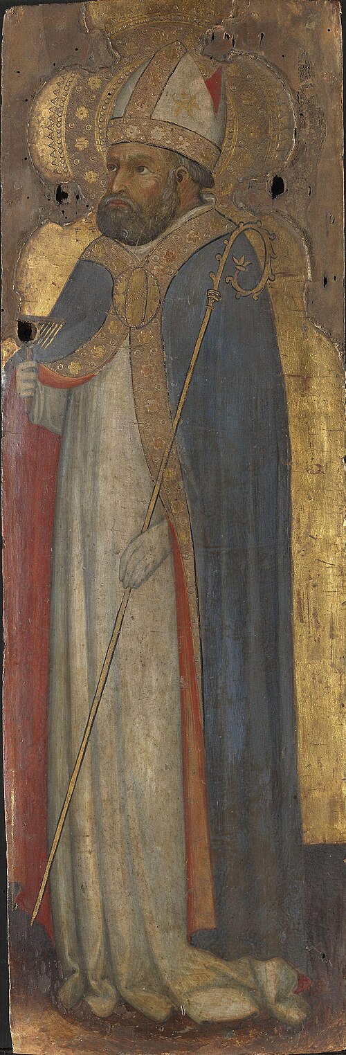 Den hellige Blasius, 1395, Andrea di Bartolo