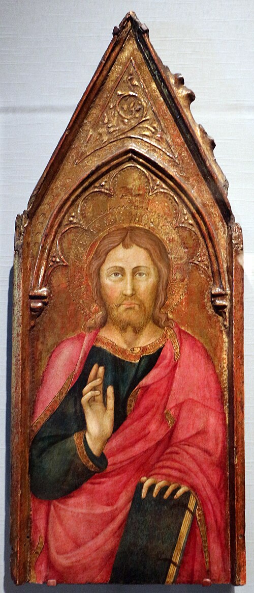 Christ in Benediction, 1410, Andrea di Bartolo