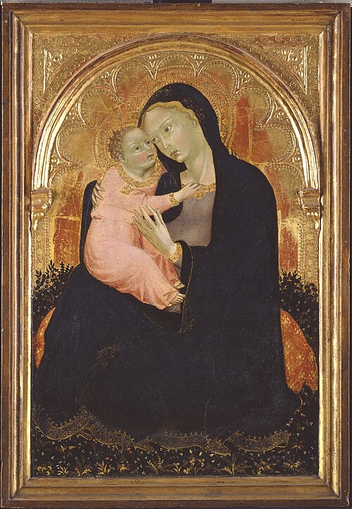 Vierge à l'Enfant, 1424, Andrea di Bartolo