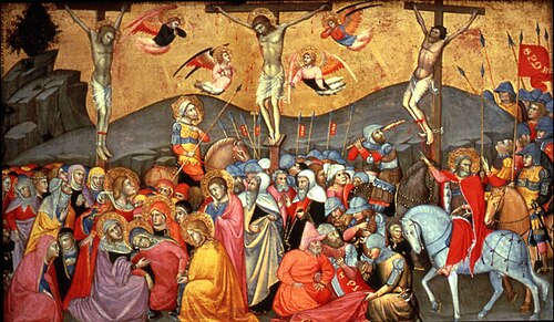 The Crucifixion, 1412, Andrea di Bartolo