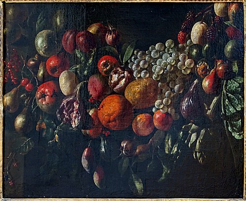 Guirlande de fruits, 1700, Pier Francesco Cittadini