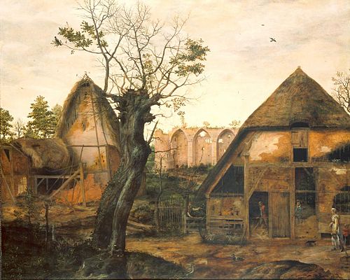 Paysage avec ferme, 1564, Cornelis Dalem