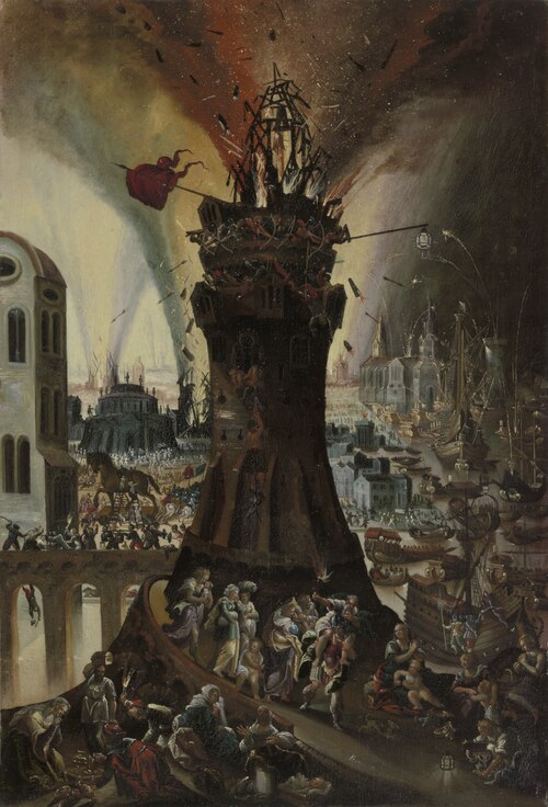The Fire of Troy, 1601, Pieter Schoubroeck