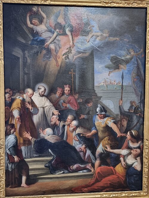 La cessation du schisme d'Anaclet, 1700, Pietro de' Pietri