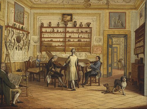 Kenneth Mackenzie, 1st Earl of Seaforth, 1744 - 1781, at home in Naples: concert party, 1771, Pietro Fabris