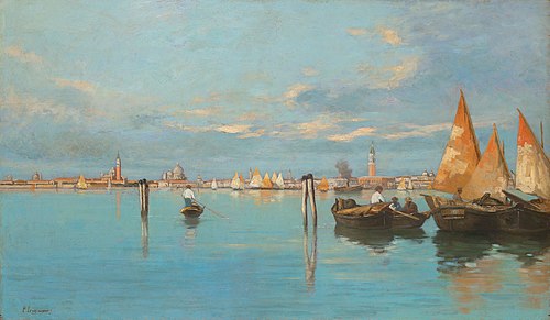 View of Venice, , Pietro Fragiacomo