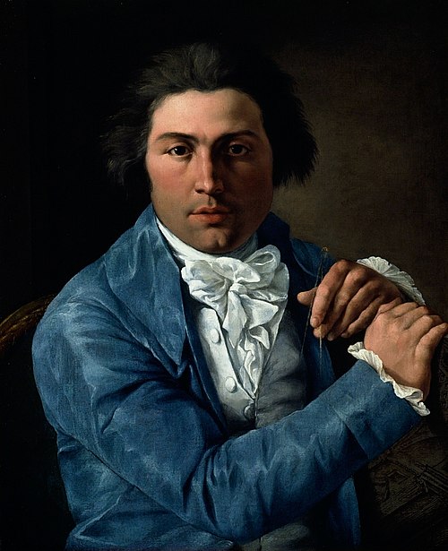 Portrait of the Architect Giuseppe Valadier, 1795, Pietro Labruzzi