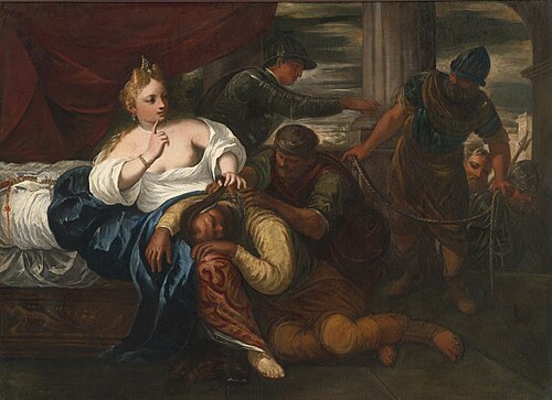 Samson and Delilah, 1618, Pietro Malombra