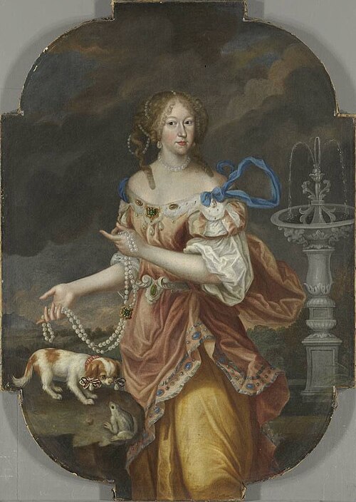 Bildnis einer Hofdame, , Giovanni Battista Curlando