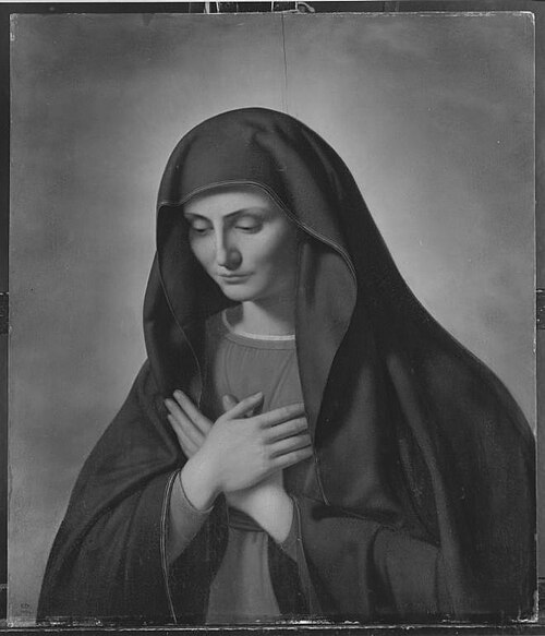 Madonna in Andacht, 1824, Peter Ferdinand Deurer