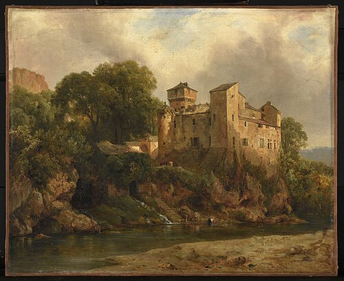 Castle, 1850, Jacques Raymond Brascassat