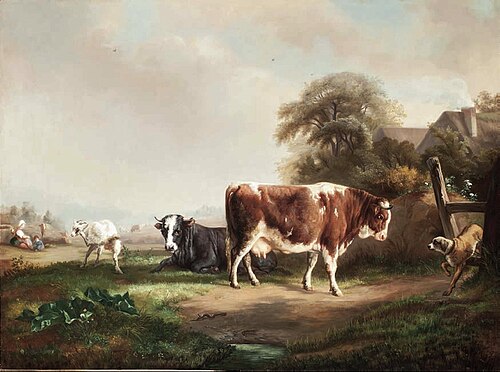 A standoff, , Jacques Raymond Brascassat