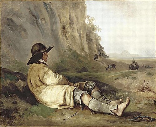 Pâtre dans la campagne romaine, , Jacques Raymond Brascassat