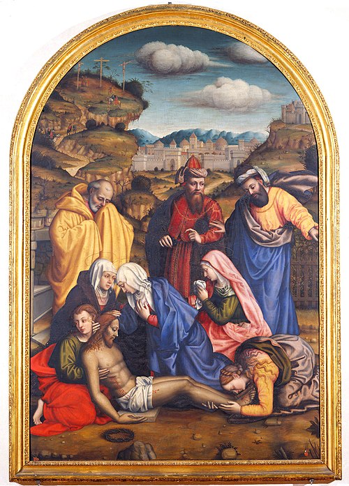 Lamentation with Saints, 1560, Plautilla Nelli