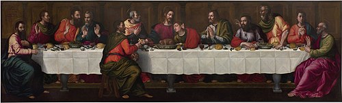 La Cène, 1550, Plautilla Nelli