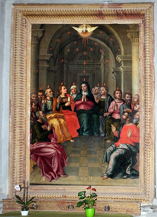 Pentecost, 1554, Plautilla Nelli