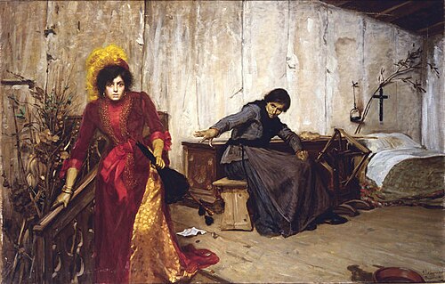 Maledizione di una madre, 1886, Ponziano Loverini
