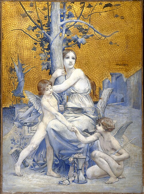 Allégorie du temps, 1896, Luc-Olivier Merson