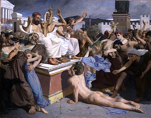 The Soldier of Marathon, 1869, Luc-Olivier Merson