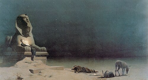 Rest on the Flight into Egypt, 1880, Luc-Olivier Merson