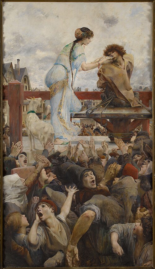 Une larme pour une goutte d'eau (Notre-Dame de Paris), 1903, Luc-Olivier Merson
