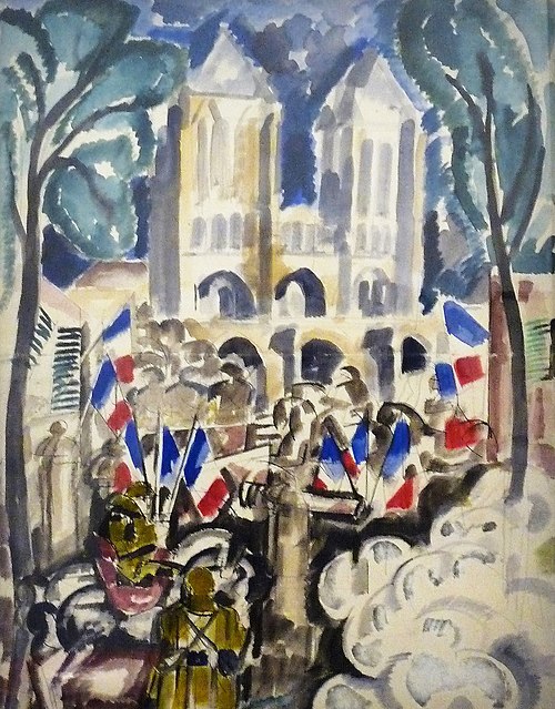 Noyon, 1917, 1917, Charles Dufresne