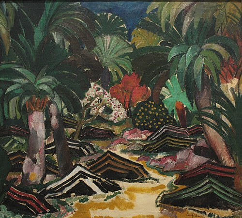 Campement arabe, 1920, Charles Dufresne