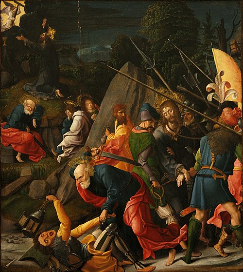 L'Arrestation du Christ avec saint Pierre et Malchus, 1520, Grégoire Guérard
