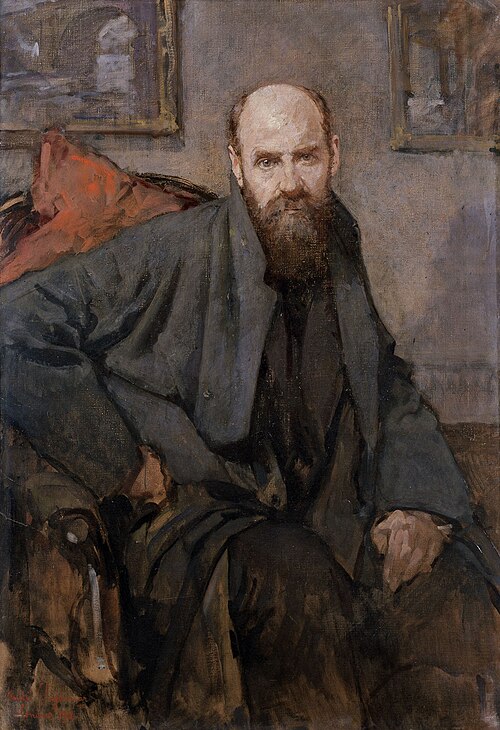 Portrait de l'artiste Albert Baertsoen, 1918, André Cluysenaar