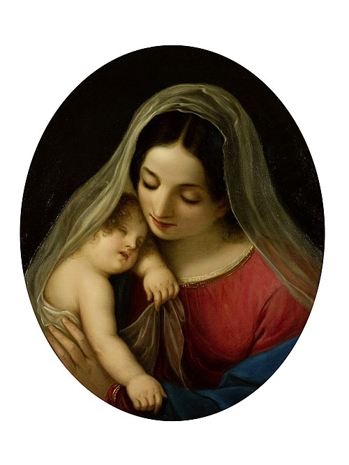 Madonna and Child, 1885, Diodato Massimo
