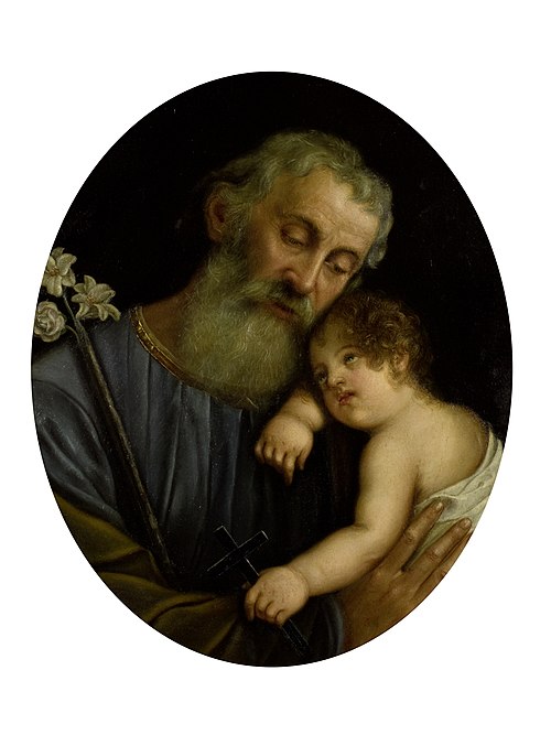 Joseph and Child, 1886, Diodato Massimo
