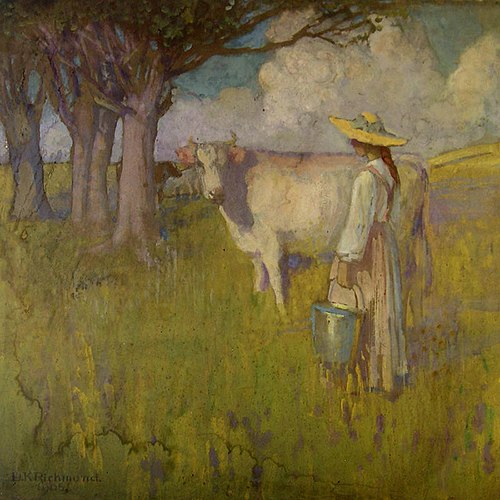 The White Cow, 1905, Dorothy Kate Richmond