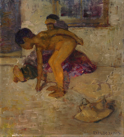 Purple and bronze, 1905, Dorothy Kate Richmond